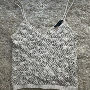 crotchet crop top
